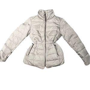 Silver Puffer Jacket